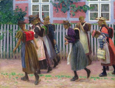 Filles en route pour l
